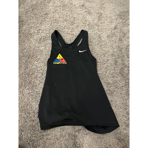 Nike pro black fit crew tank top - Picture 1 of 4